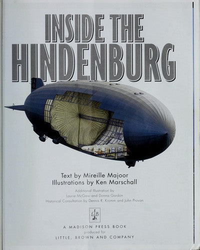 A Giant Cutaway Book: Inside The Hindenburg