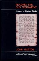 Reading The Old Testament: Method In Biblical Study: method in biblical study