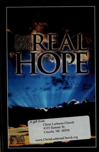 God's Word: Real Hope
