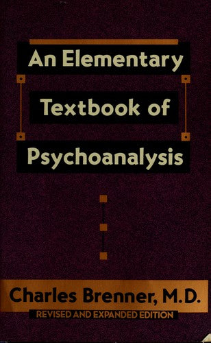 An Elementary Textbook Of Psychoanalysis