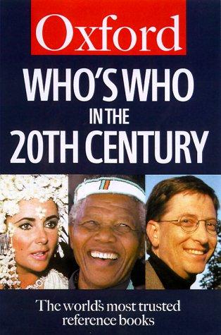 Who's Who In The Twentieth Century