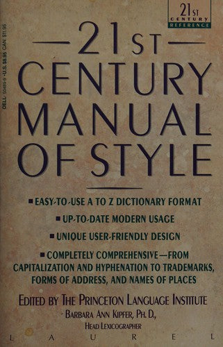 21st Century Manual Of Style