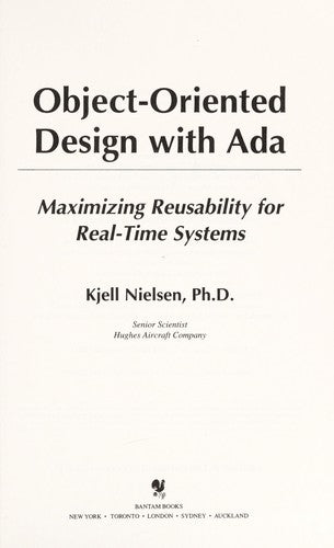 Object Oriented Design With Ada: Maximizing Reusability For Real-Time Systems