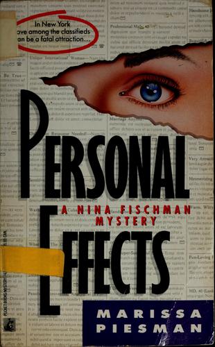 Personal Effects (Nina Fischman Mysteries)