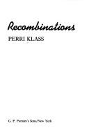Recombinations (without dust jacket)