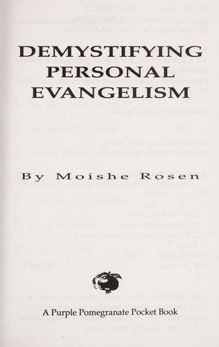 Demystifying Personal Evangelism