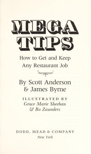 Mega Tips: how to get and keep any restaurant job