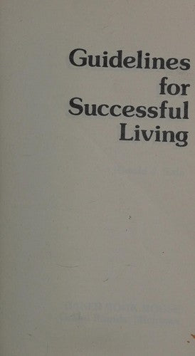 Guidelines for Successful Living
