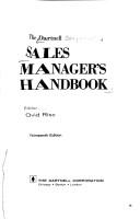 The Dartnell Sales Manager's Handbook