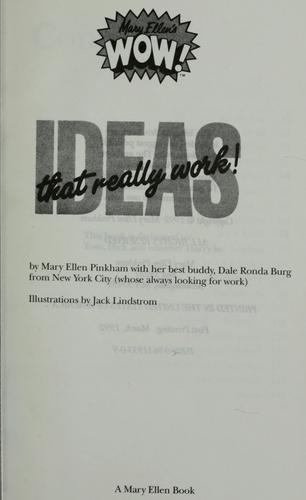 Mary Ellen's Wow! Ideas That Really Work