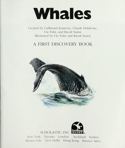 Whales- A First Discovery Book