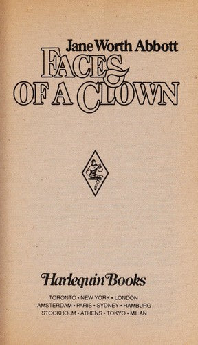 Faces Of A Clown (Harlequin Superromance No. 192)