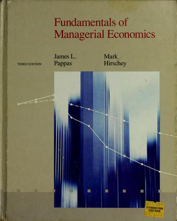 Fundamentals Of Managerial Economics