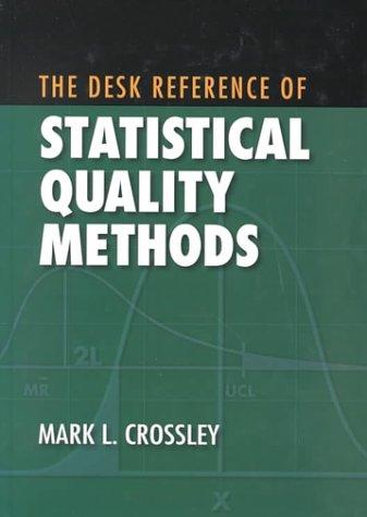 The Desk Reference Of Statistical Quality Methods
