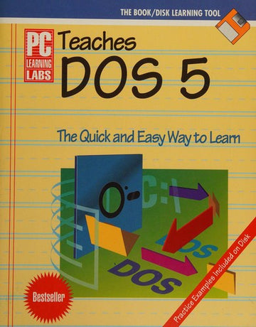 Pc Learning Labs Teaches Dos 5 (No Disk Included)