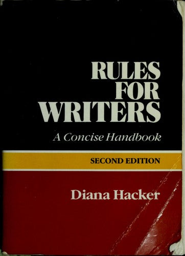Rules For Writers: A Concise Handbook: a concise handbook