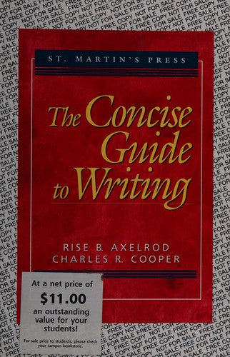 The Concise Guide To Writing