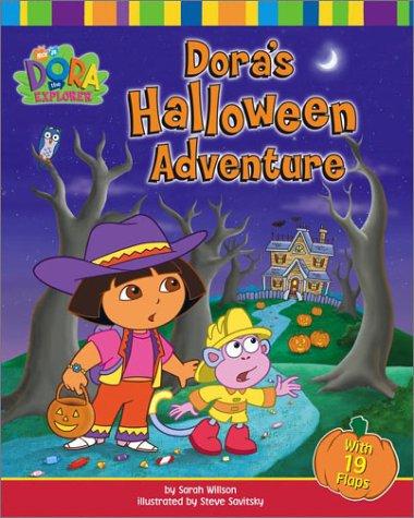 Dora's Halloween Adventure (Dora The Explorer (Simon & Schuster Board Books))