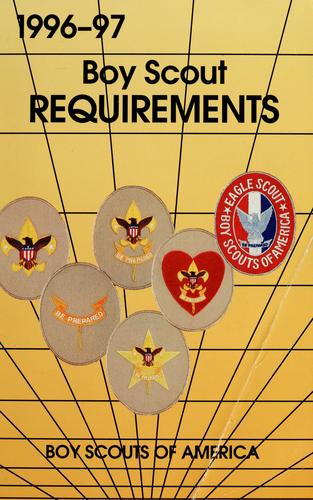 Boy Scout Requirements 1998