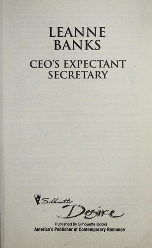 CEO's Expectant Secretary (Silhouette Desire)