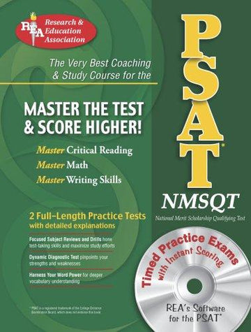 Psat/Nmsqt W/ Cd-Rom (Rea) The Best Coaching And Study Course For The Psat (Test Preps with CD)