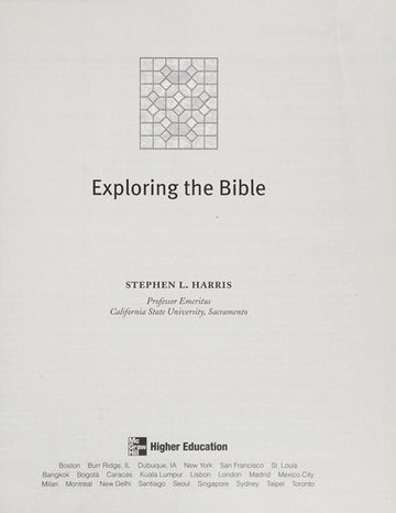 Exploring the Bible