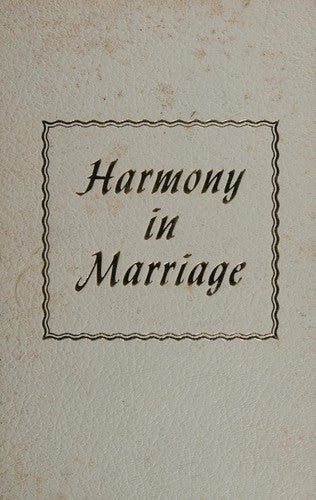 Harmony In Marriage