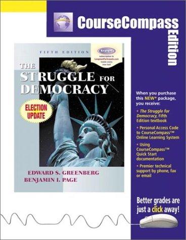 The Struggle For Democracy CourseCompass Edition (5th Edition): CourseCompass Edition