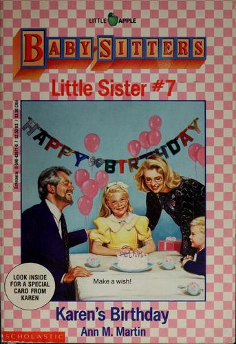 Karen's Birthday (Baby-Sitters Little Sister, 7)