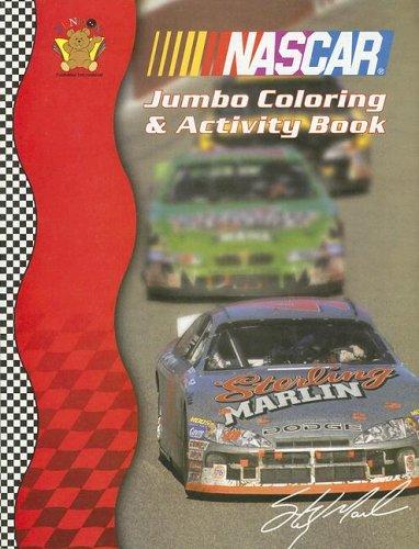 Nascar Photo Jumbo Coloring & Activity