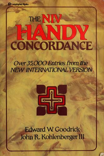 Niv Handy Concordance, The