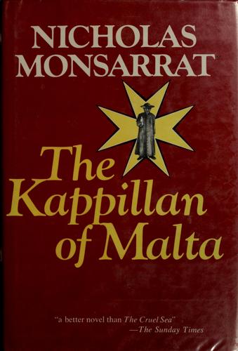 The Kappillan Of Malta (ripped dust jacket)