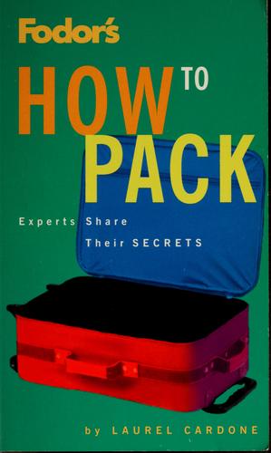 How To Pack (Free With Fodor's Pocket Guide)