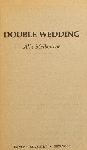 DOUBLE WEDDING