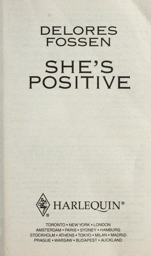 She's Positive (Harlequin Intrigue Series)
