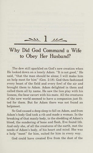 Me? Obey Him?: The Obedient Wife And God's Way Of Happiness And Blessing In The Home