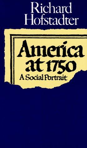 America At 1750: A Social Portrait