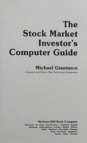 The Stock Market Investor's Computer Guide