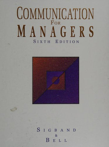 Communication For Managers