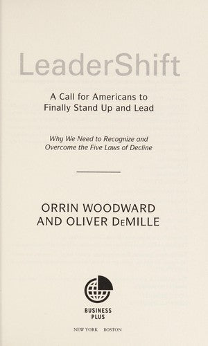 Leadershift: a call for Americans to finally stand up and lead