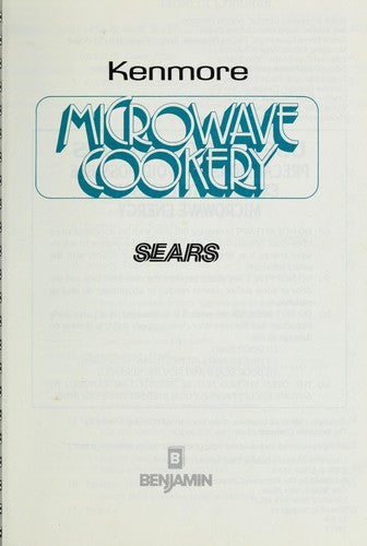 Microwave Cookery