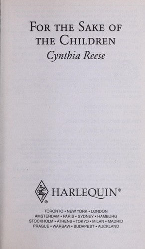 For The Sake Of The Children (Harlequin Superromance)