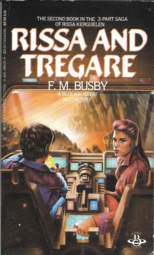 Rissa And Tregare (A Blockbuster!'-Seattle Times): The Second Book in the #-Part Saga of Rissa Kerguelen