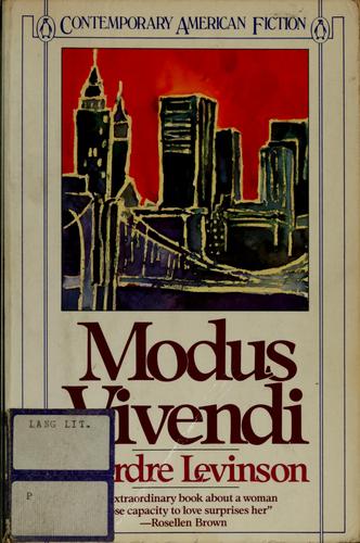 Modus Vivendi (Contemporary American Fiction)