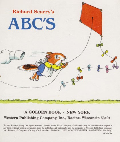 Richard Scarry's Abc's