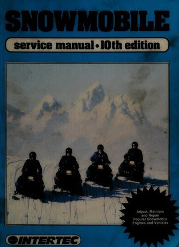 Snowmobile service manual