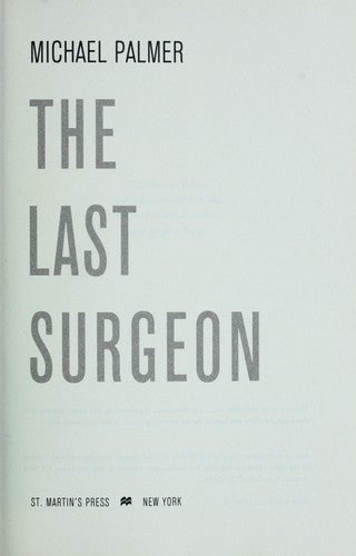 The Last Surgeon