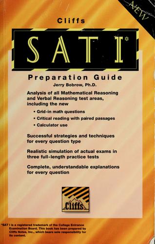 Cliffs Sat I Reasoning Test: preparation guide