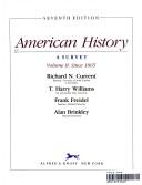 American History: A Survey, Vol. 2 (7th Edition)