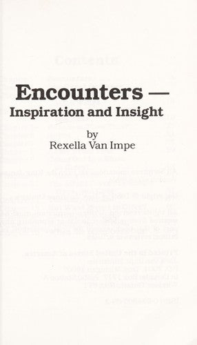 Encounters